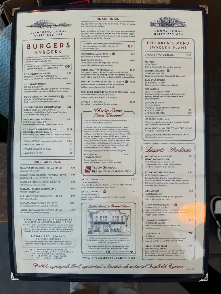 Menu_Dylan's Menai Bridge_Beaumaris_image_1