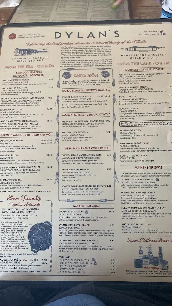 Menu_Dylan's Menai Bridge_Beaumaris_image_4
