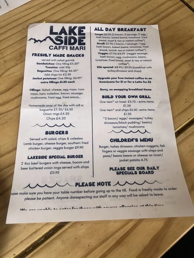 Menu_Lakeside Cafe_Blaenau-Ffestiniog_image_4