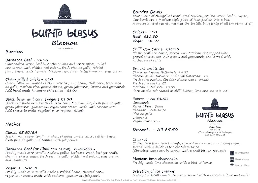 Menu_Burrito Blasus_Blaenau-Ffestiniog_image_3