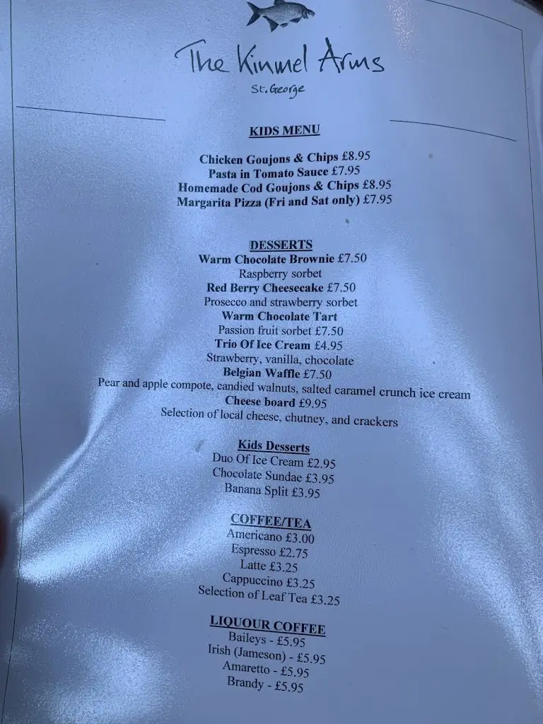 Menu_The Kinmel Arms_Abergele_image_1