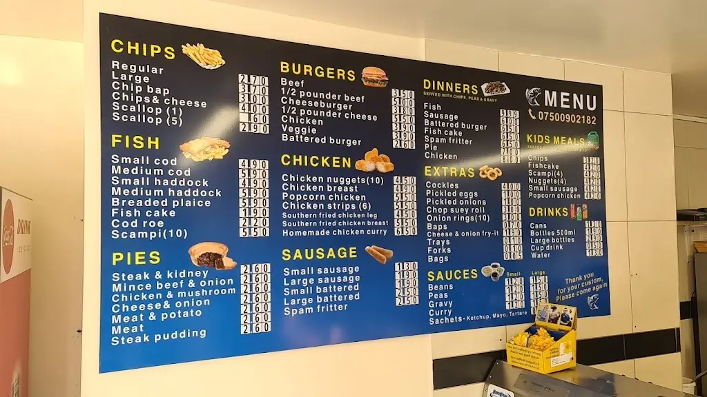 Menu_Abergele Fish Bar_Abergele_image_1