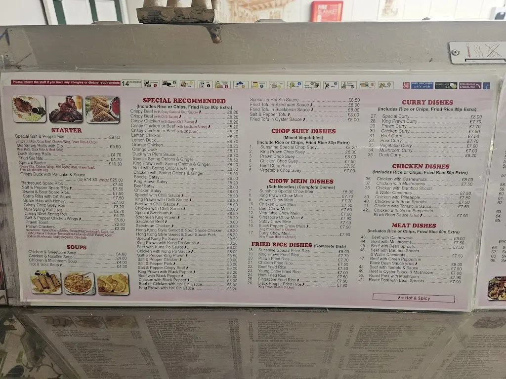 Menu_Sunshine House_Abergele_immagine_3