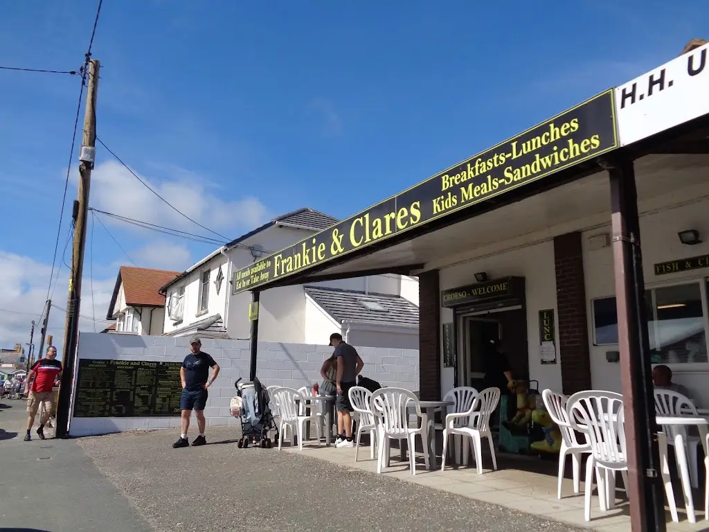 Frankie and Clares Cafe restaurant in Abergele