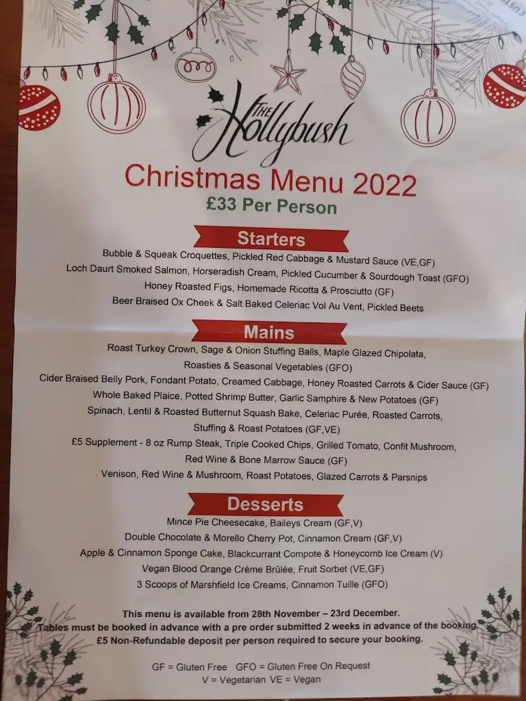Menu_The Hollybush Pub_Bitton_image_1
