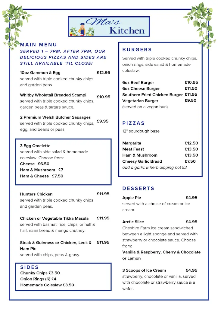 Menu_Knightly's Bar_Abergele_image_1