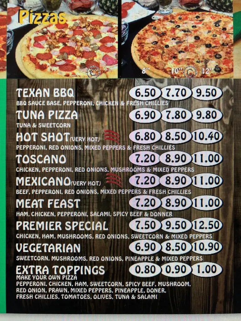 Menu_Premier Pizza & Kebab House_Abergele_image_2