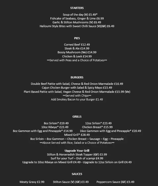 Menu_The Angel Inn_Blaengwynfi_image_2