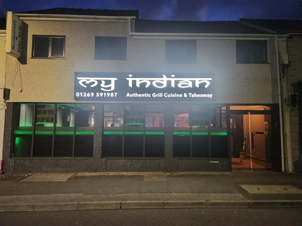 My Indian restaurant in Ammanford