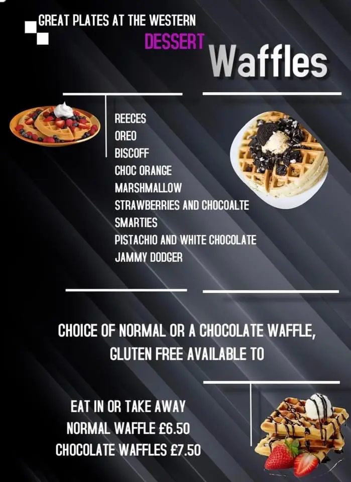 Menu_Great Western_Ammanford_image_2