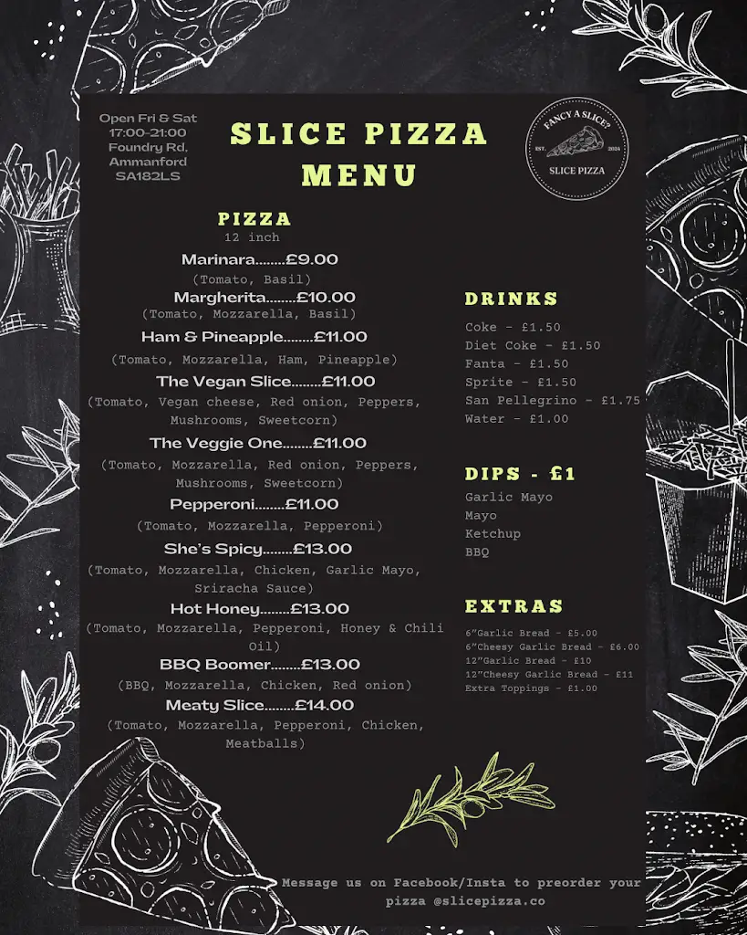 Menu_Slice Pizza_Ammanford_image_1