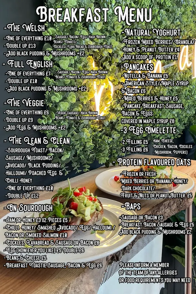 Menu_Y Cariad Coffi_Ammanford_imagen_1