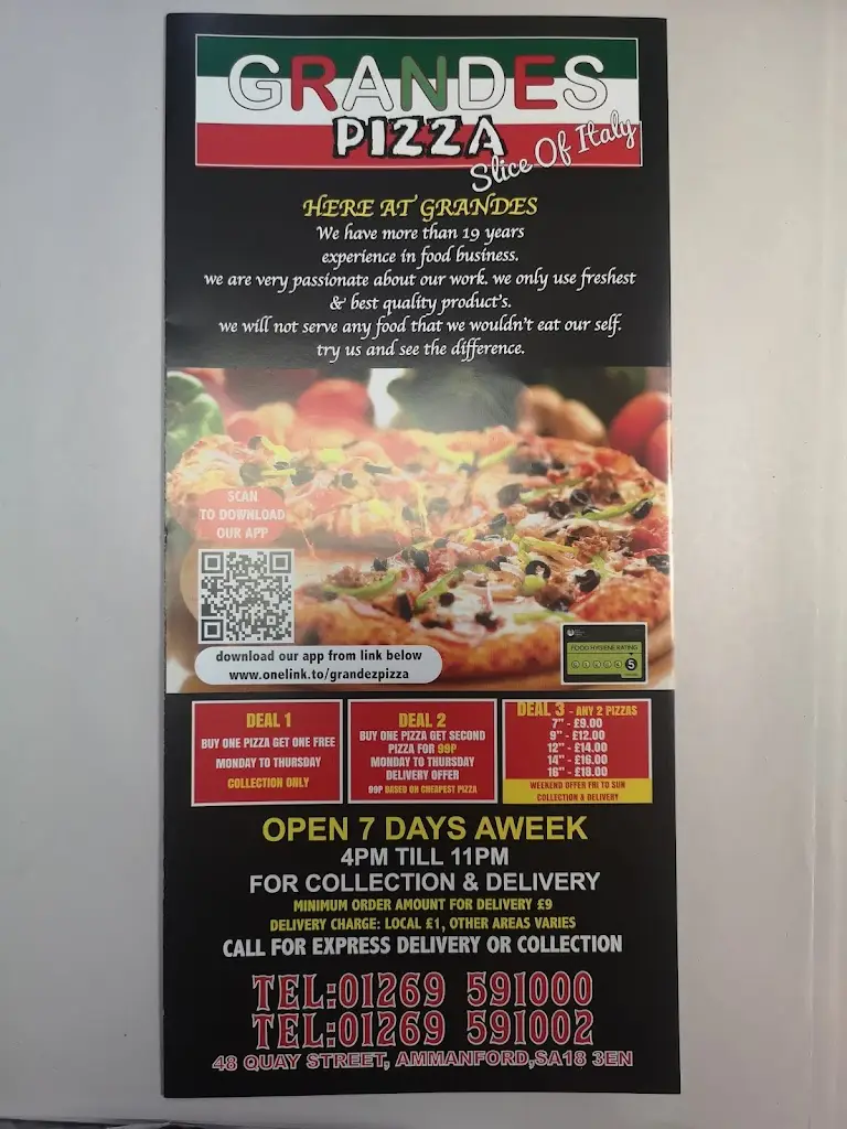 Menu_Grandes Pizza_Ammanford_image_4