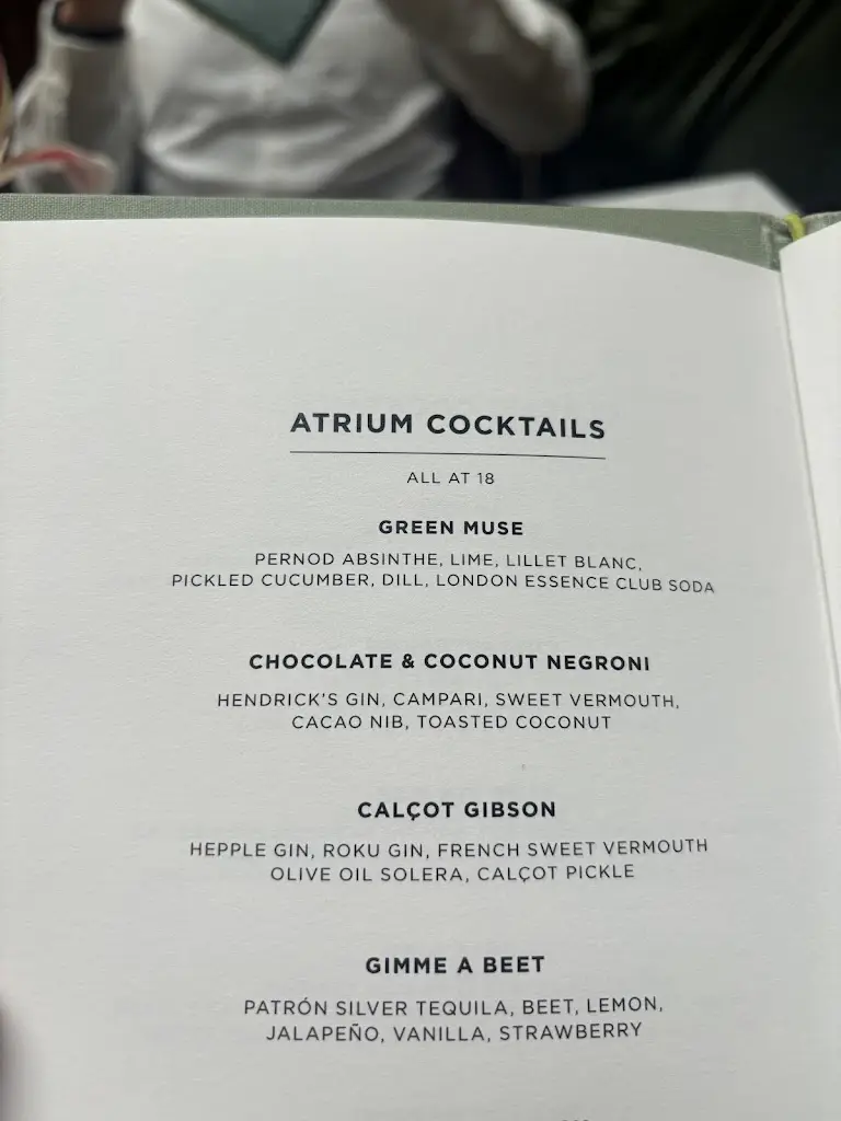 Menu_Atrium Restaurant_Bow Street_image_1