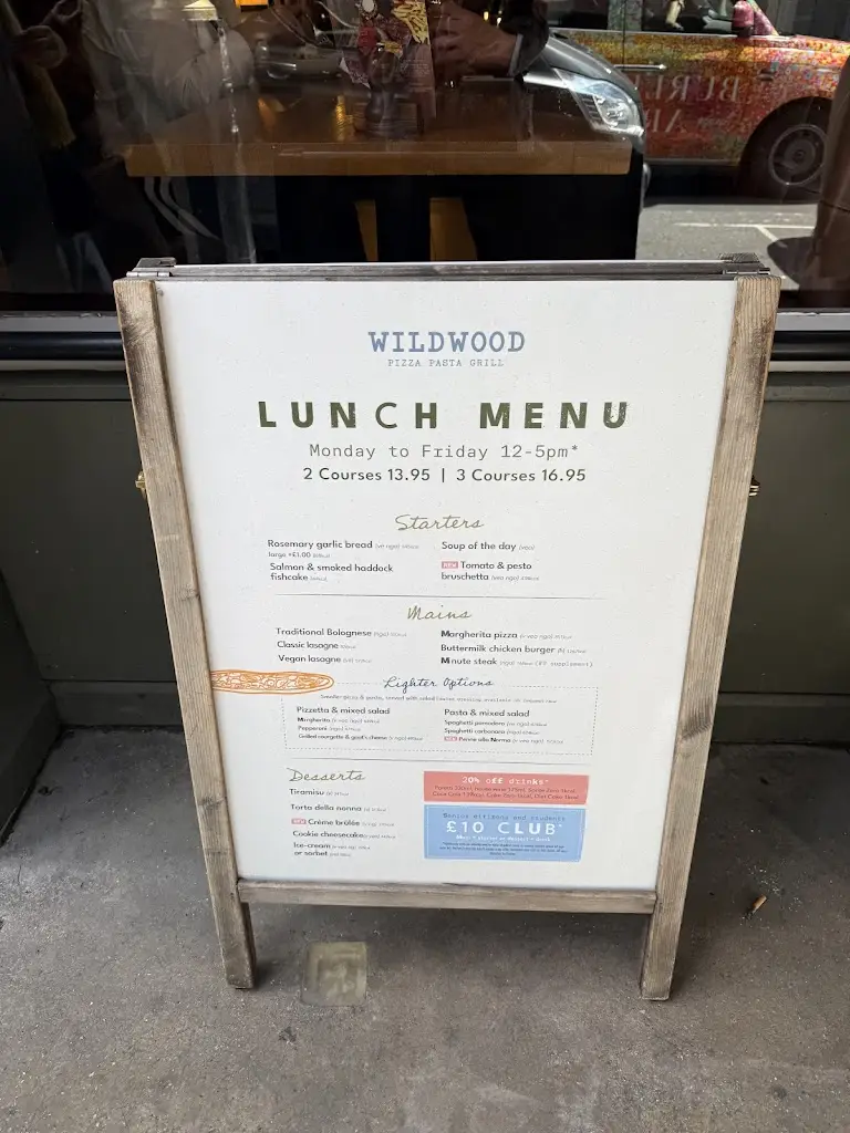 Menu_Wildwood Restaurants Covent Garden_Bow Street_image_4