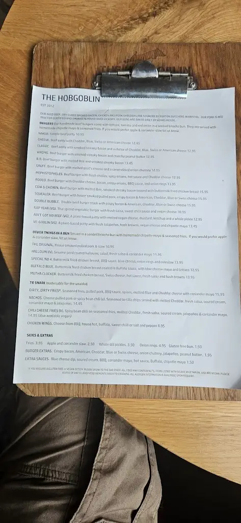 Menu_Hobgoblin_Bishopston_image_2