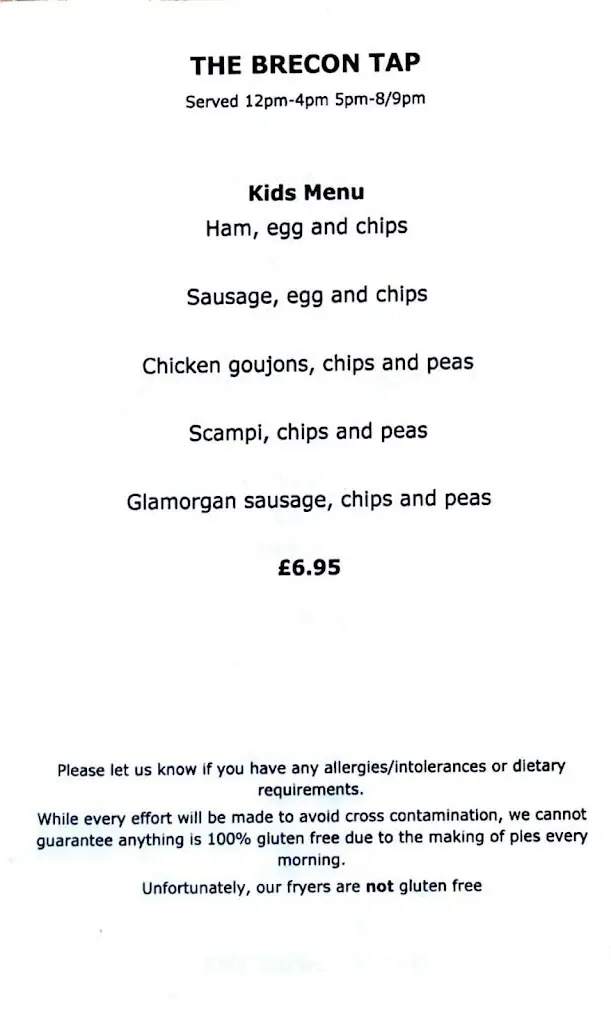 Menu_Brecon Tap_Brecon_image_4