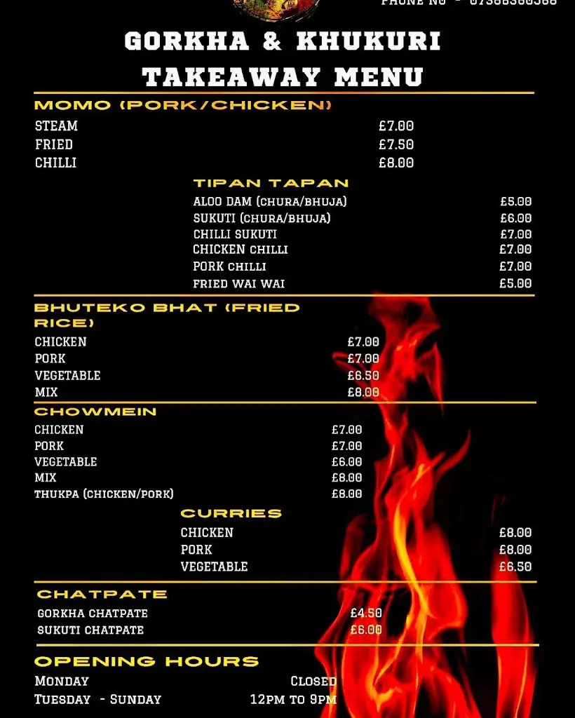 Menu_Gorkha & Khukuri_Brecon_image_3