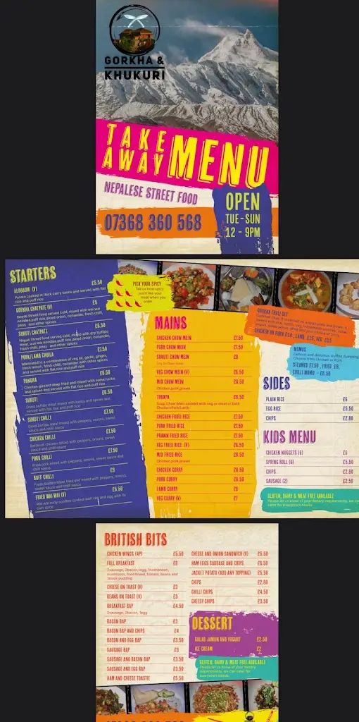 Menu_Gorkha & Khukuri_Brecon_image_4