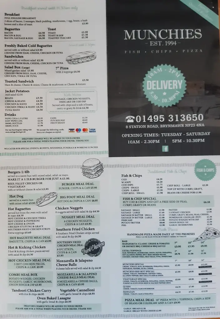 Menu_Munchies brynmawr est 1994_Brynmawr_image_4
