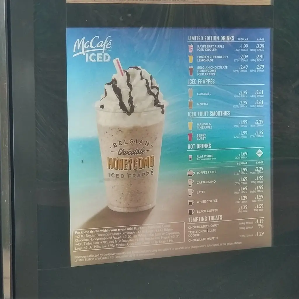 Menu_McDonald's_Briton Ferry_image_1