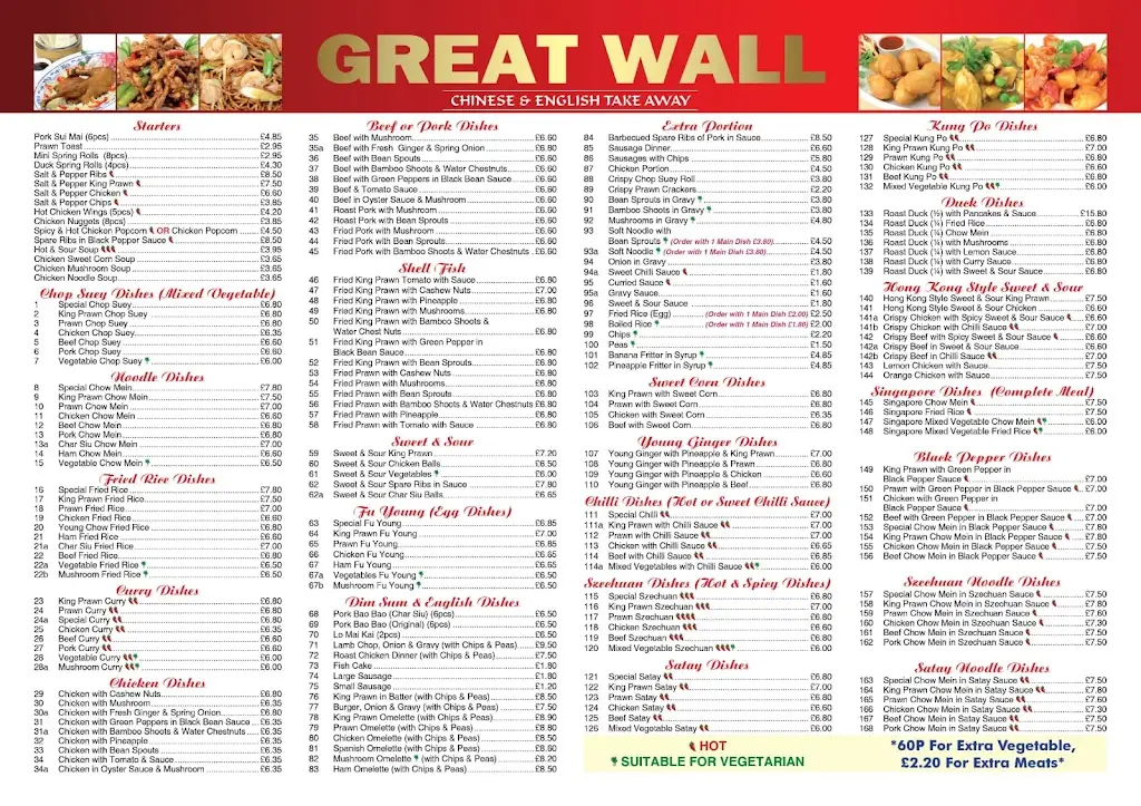 Menu_Great Wall_Caergwrle_image_1