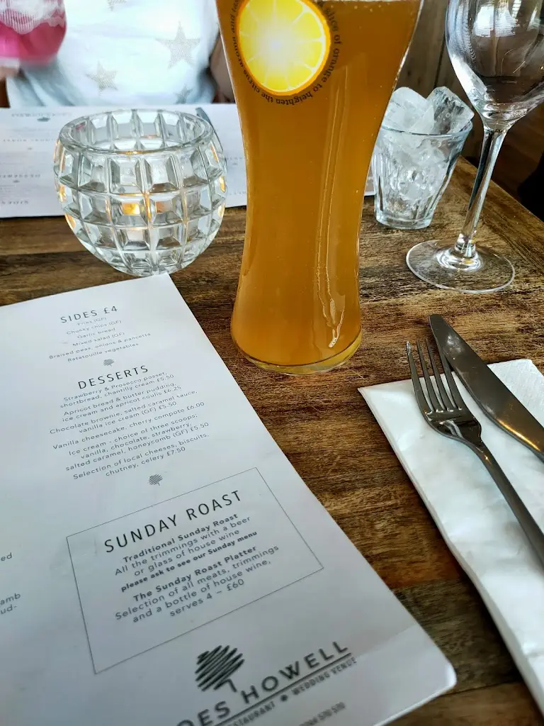 Menu_Croes Howell Restaurant & Bar_Caergwrle_image_2