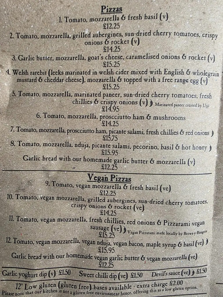 Menu_Hangin' Pizzeria_Betws-y-Coed_image_4