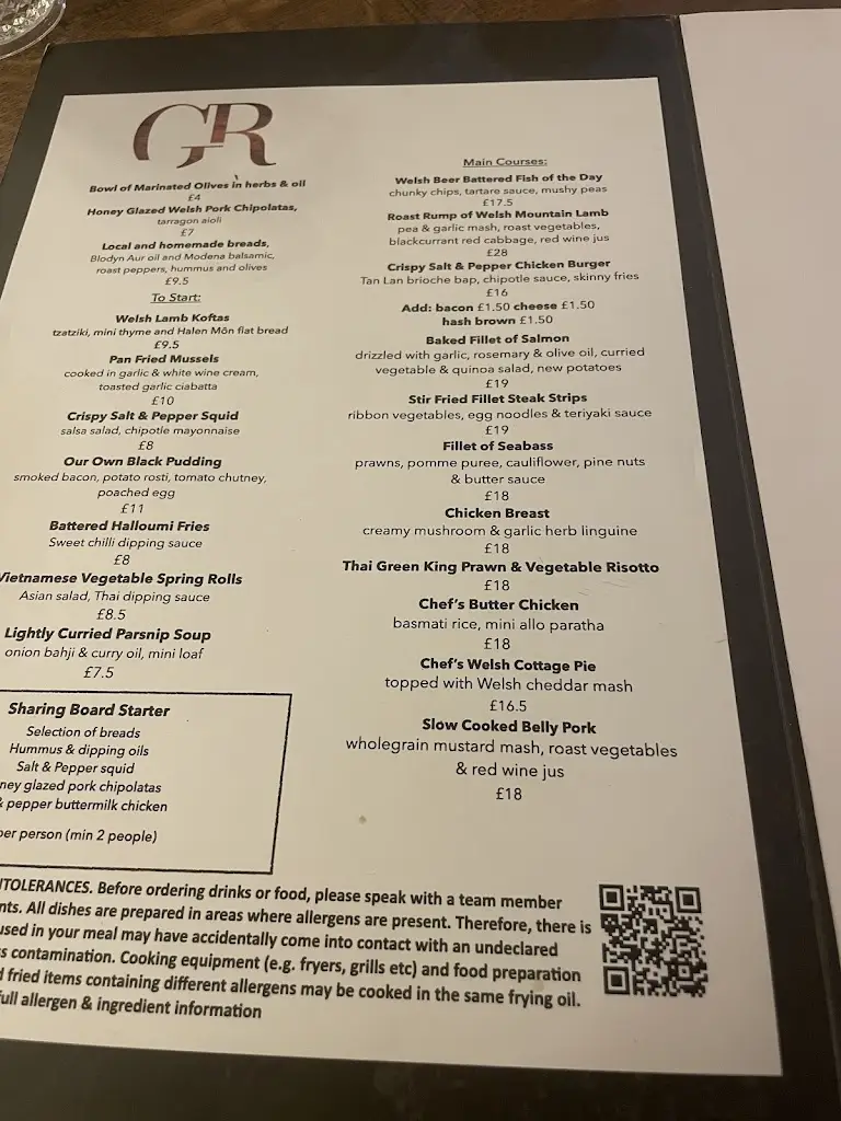 Menu_Grill Room at The Royal Oak Hotel_Betws-y-Coed_image_4