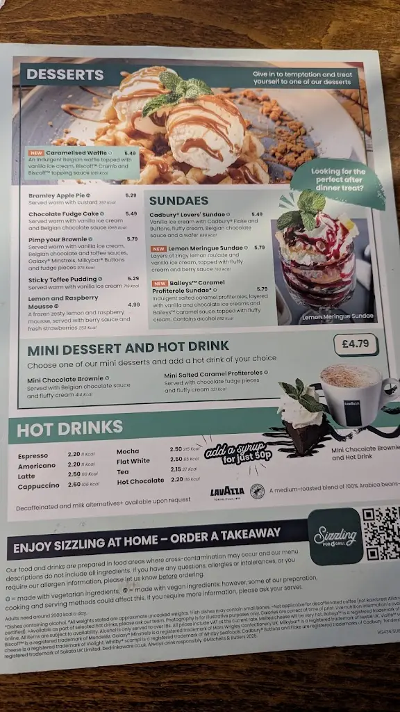 Menu_The Elisabeth Arms_Bilston_immagine_3