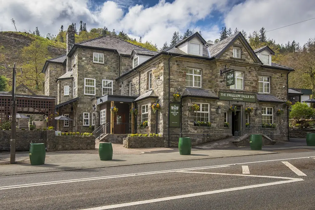The Swallow Falls Inn restaurant in Betws-y-Coed