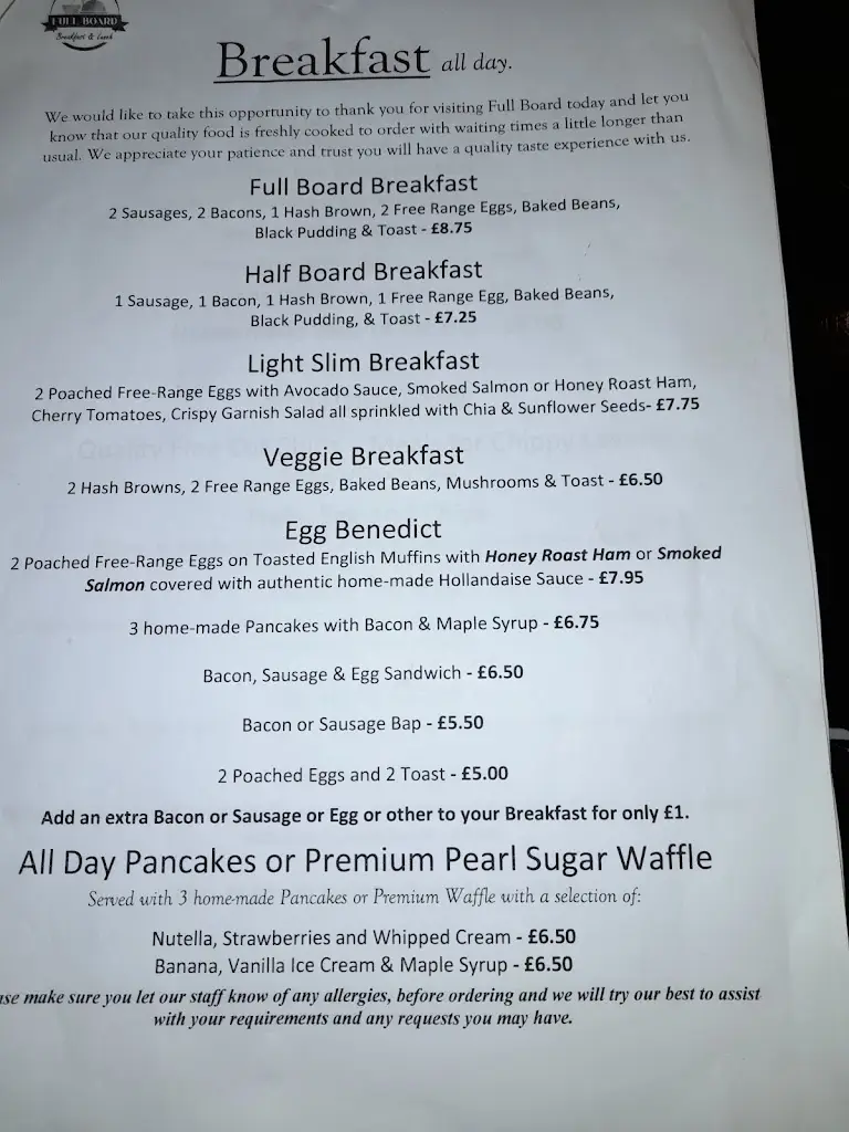 Menu_Full Board Restaurant_Caerwent_image_1