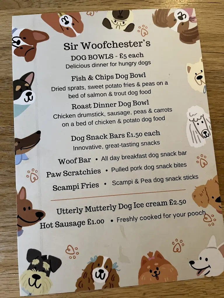 Menu_The Sun Trevor bar, restaurant and holiday cottages_Chirk_imagen_4