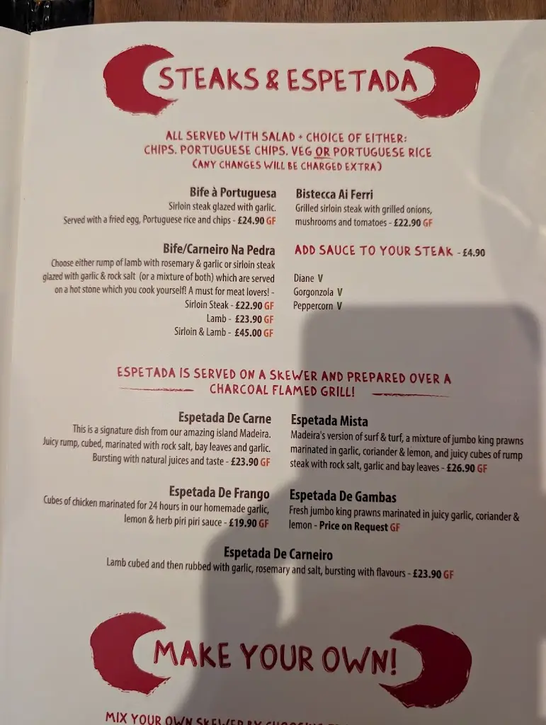 Menu_Virgilio's Pizzeria & Portuguese Grill_Colwyn Bay_image_1