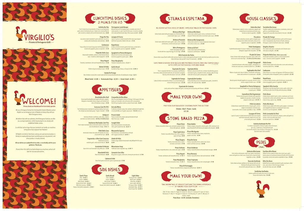 Menu_Virgilio's Pizzeria & Portuguese Grill_Colwyn Bay_image_2