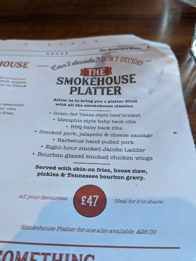 Menu_Hickory's - Rhos-on-Sea_Colwyn Bay_image_4