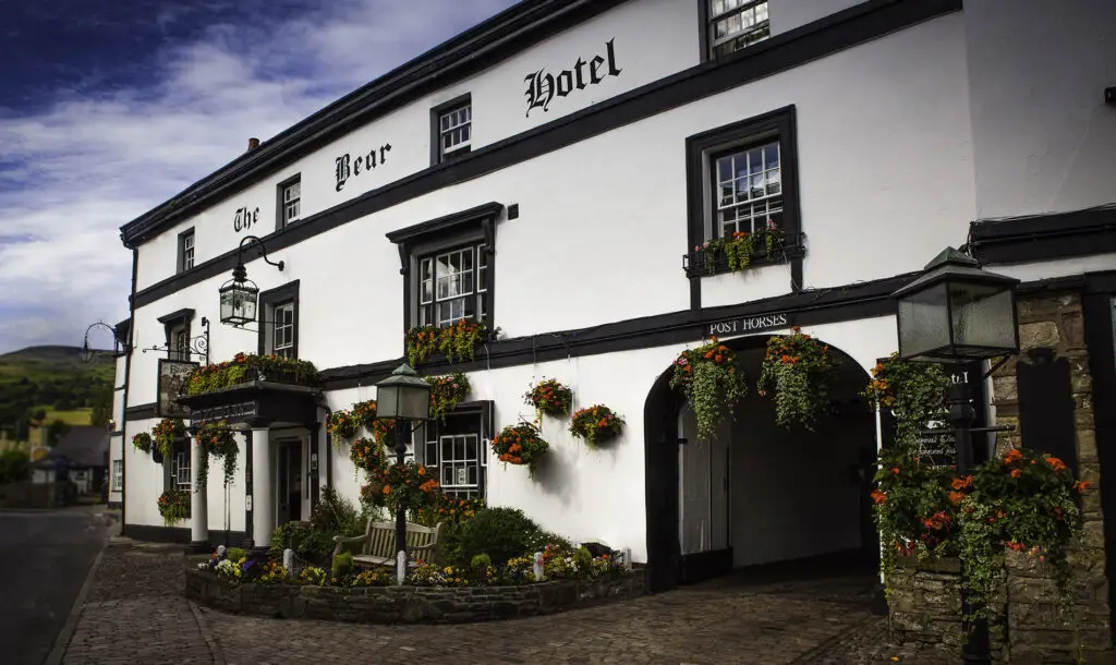 The Bear Hotel, Crickhowell restaurant in Crickhowell