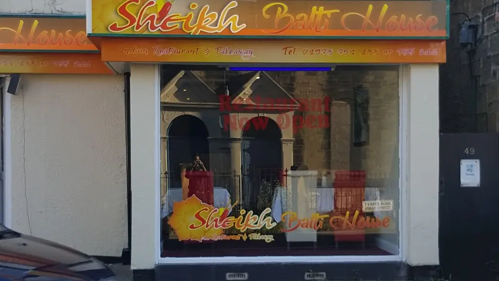 Sheikh Balti House restaurant in Coedpoeth