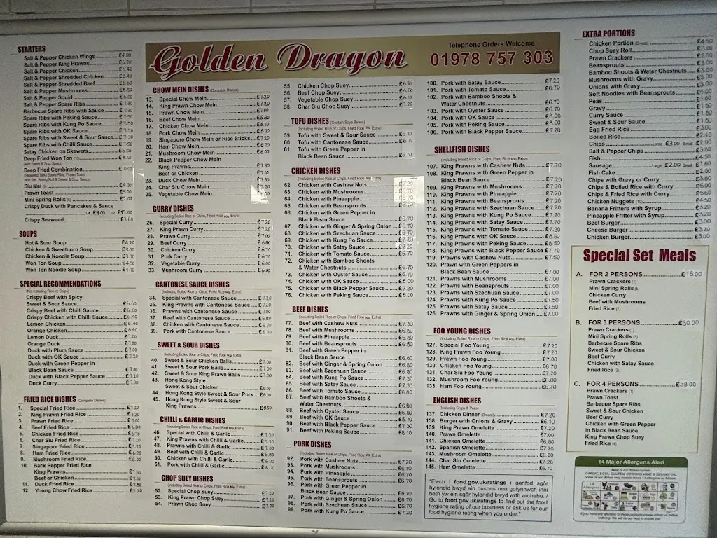 Menu_Golden Dragon_Coedpoeth_image_1