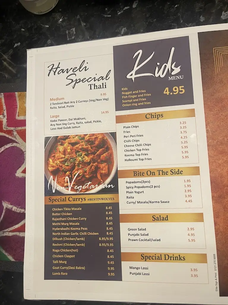 Menu_HAVELI BAR & Grill_Bilston_image_2