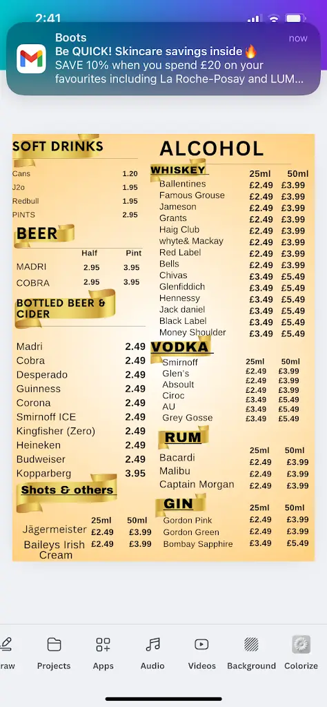 Menu_HAVELI BAR & Grill_Bilston_image_4