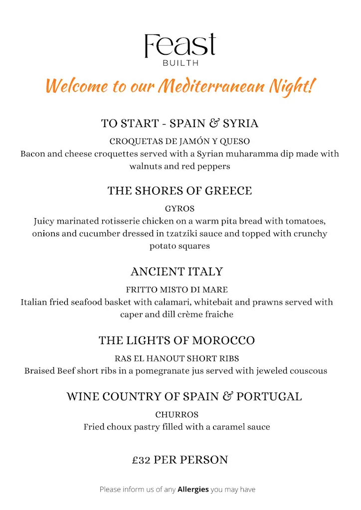 Menu_Feast Builth_Builth Wells_image_1