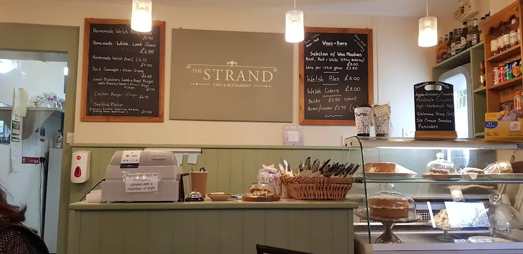 The Strand Cafe restaurant in Builth Wells