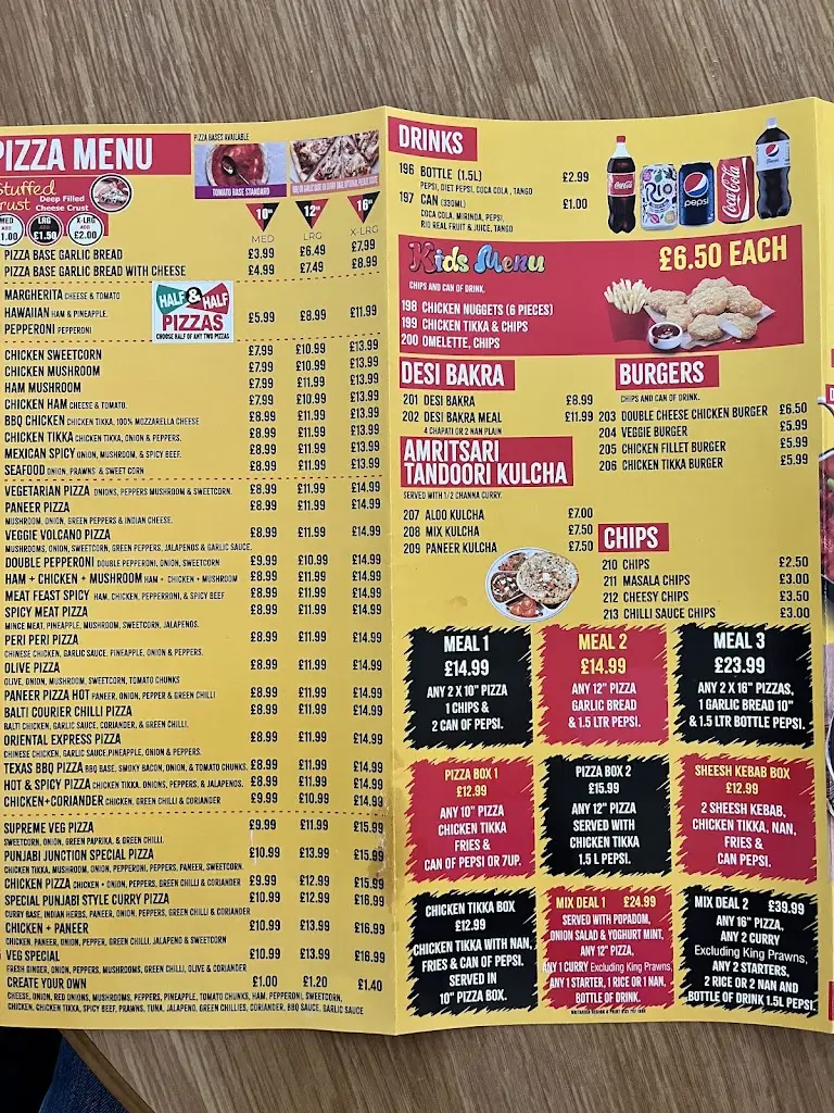 Menu_NEW PANJABI JUNCTION  BILSTON_Bilston_image_3