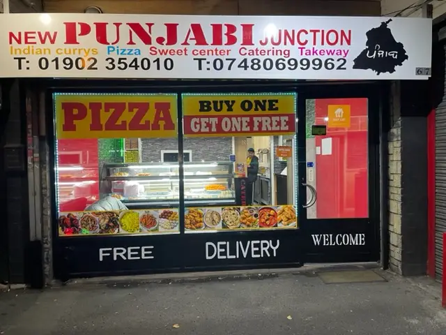 NEW PANJABI JUNCTION (INDIAN CURRY & PIZZAS) BILSTON ristorante a Bilston