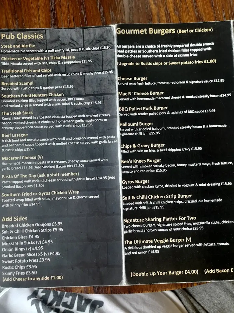 Menu_The White Horse_Builth Wells_image_4