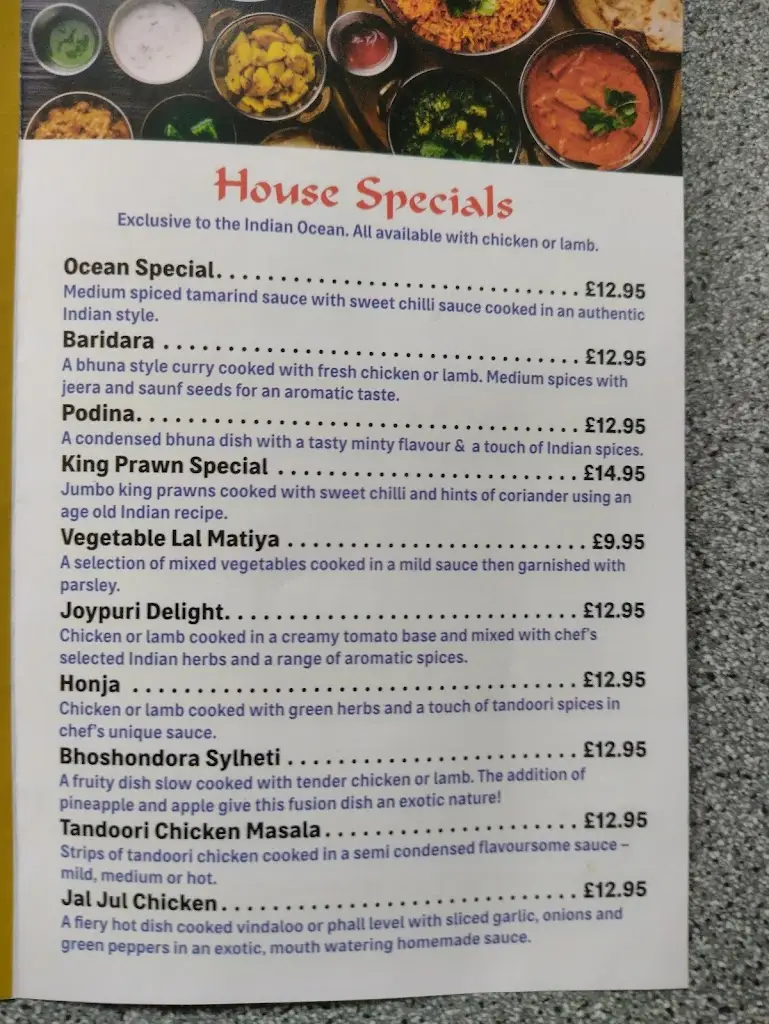 Menu_Indian Ocean_Builth Wells_image_4