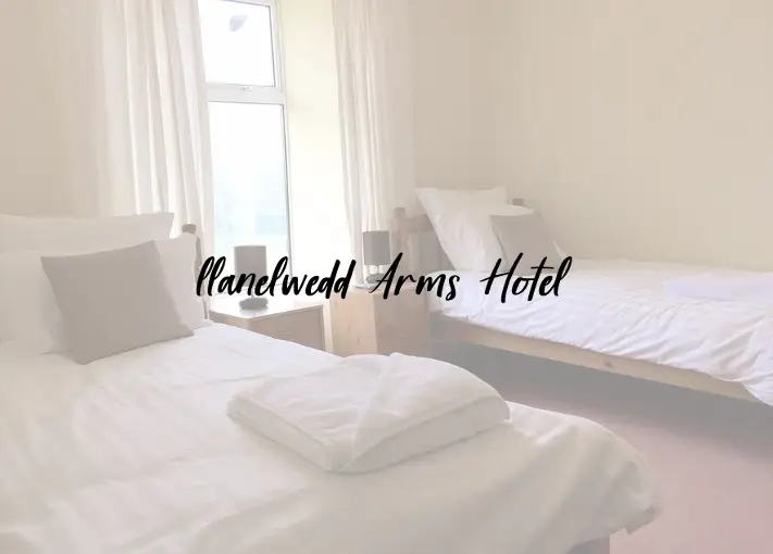 Llanelwedd Arms Hotel restaurant in Builth Wells