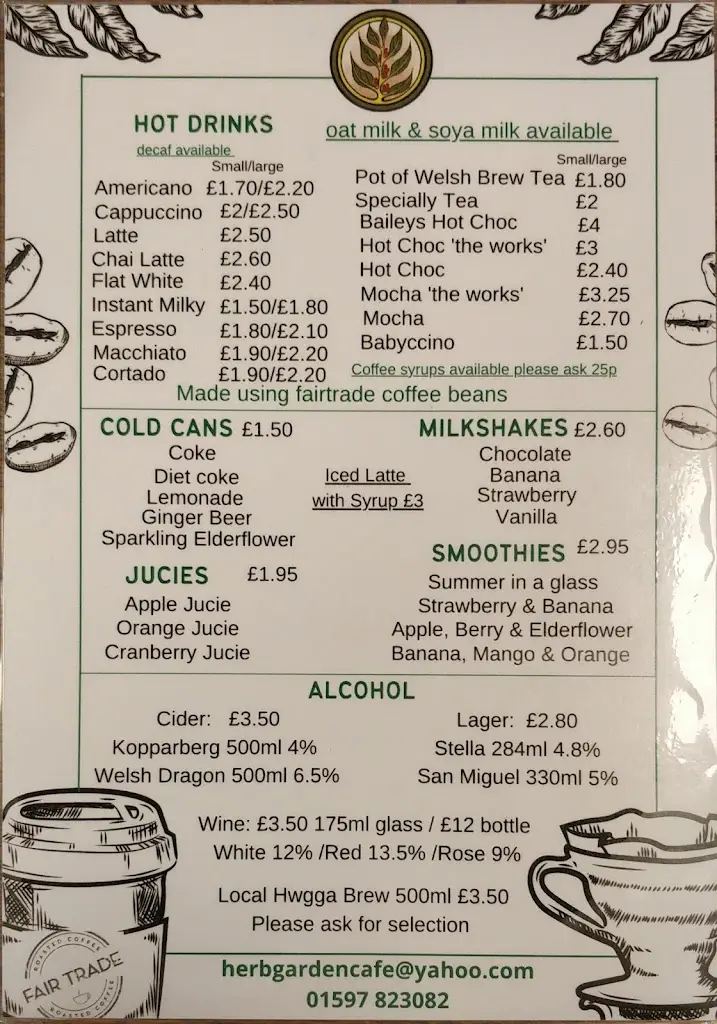 Menu_Herb Garden Café_Builth Wells_image_4