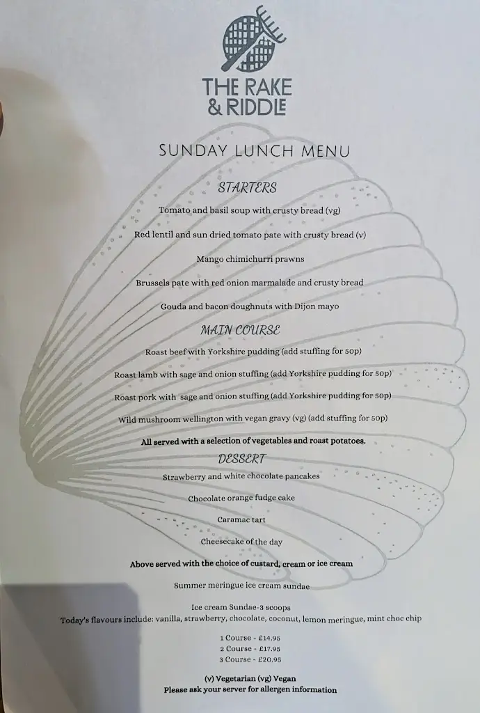 Menu_The Rake and Riddle_Crofty_image_1